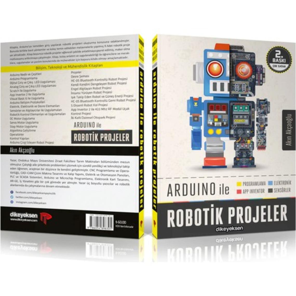 Dikeyeksen Yayın Dağıtım Arduino İle Robotik Projeler