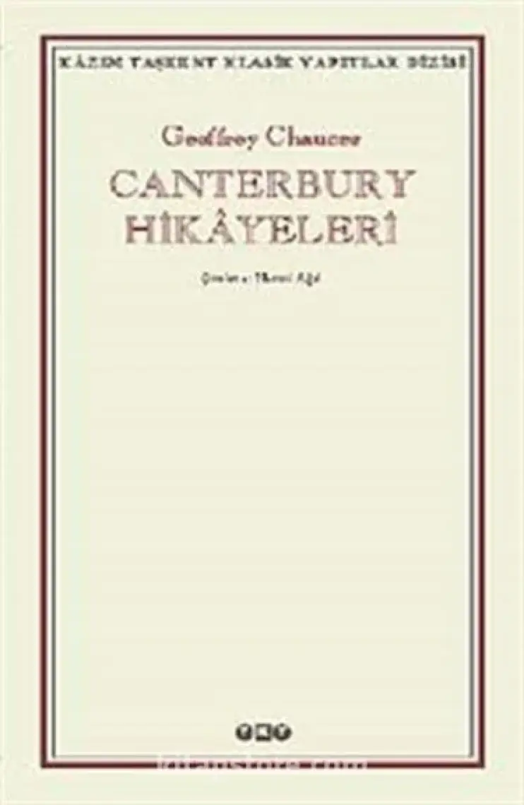 Canterbury Hikayeleri - Geoffrey Chaucer