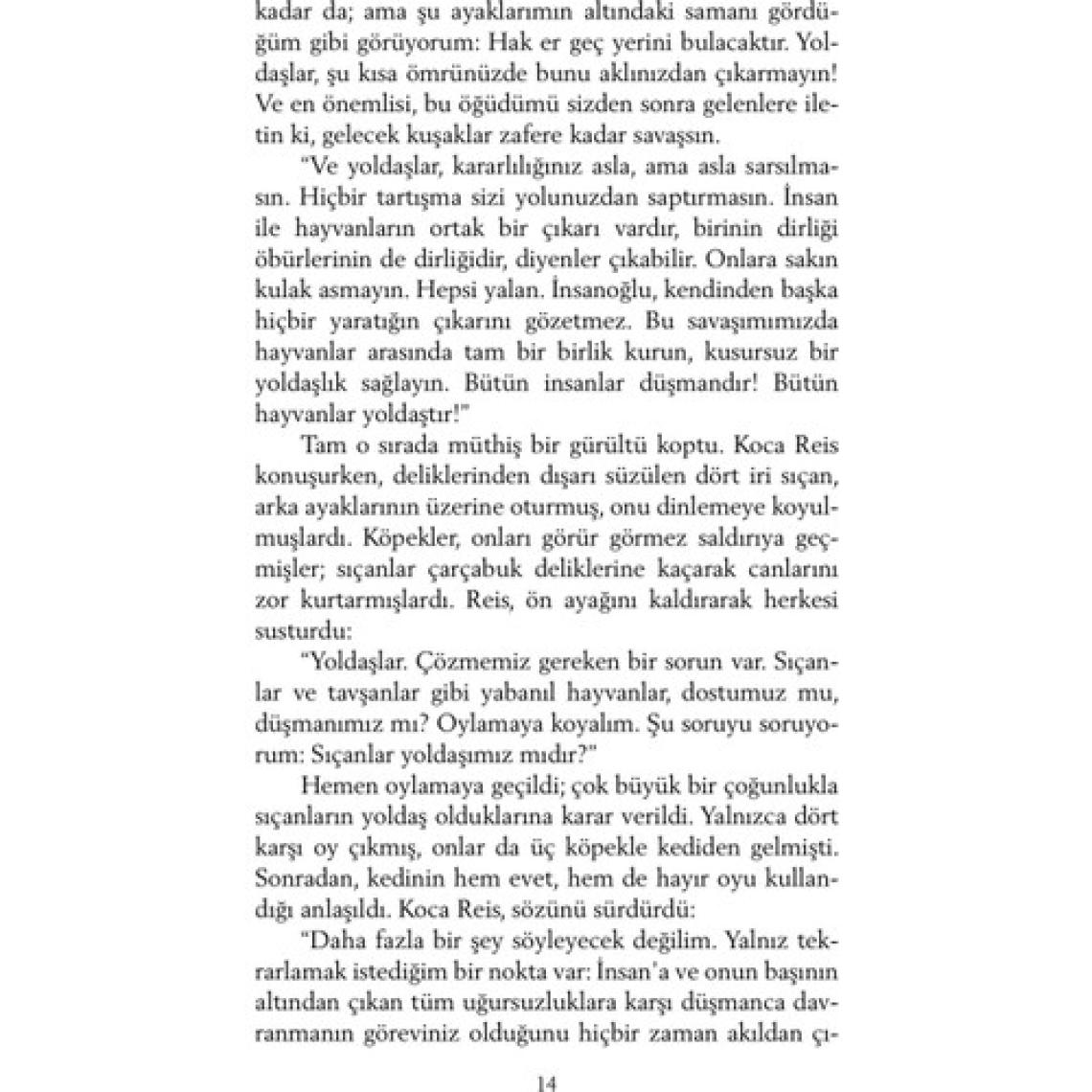 Can Yayınları – George Orwell Hayvan Çiftliği Romanı, İmzalı, Ciltsiz, Politik Taşlama ve Alegorik Klasik