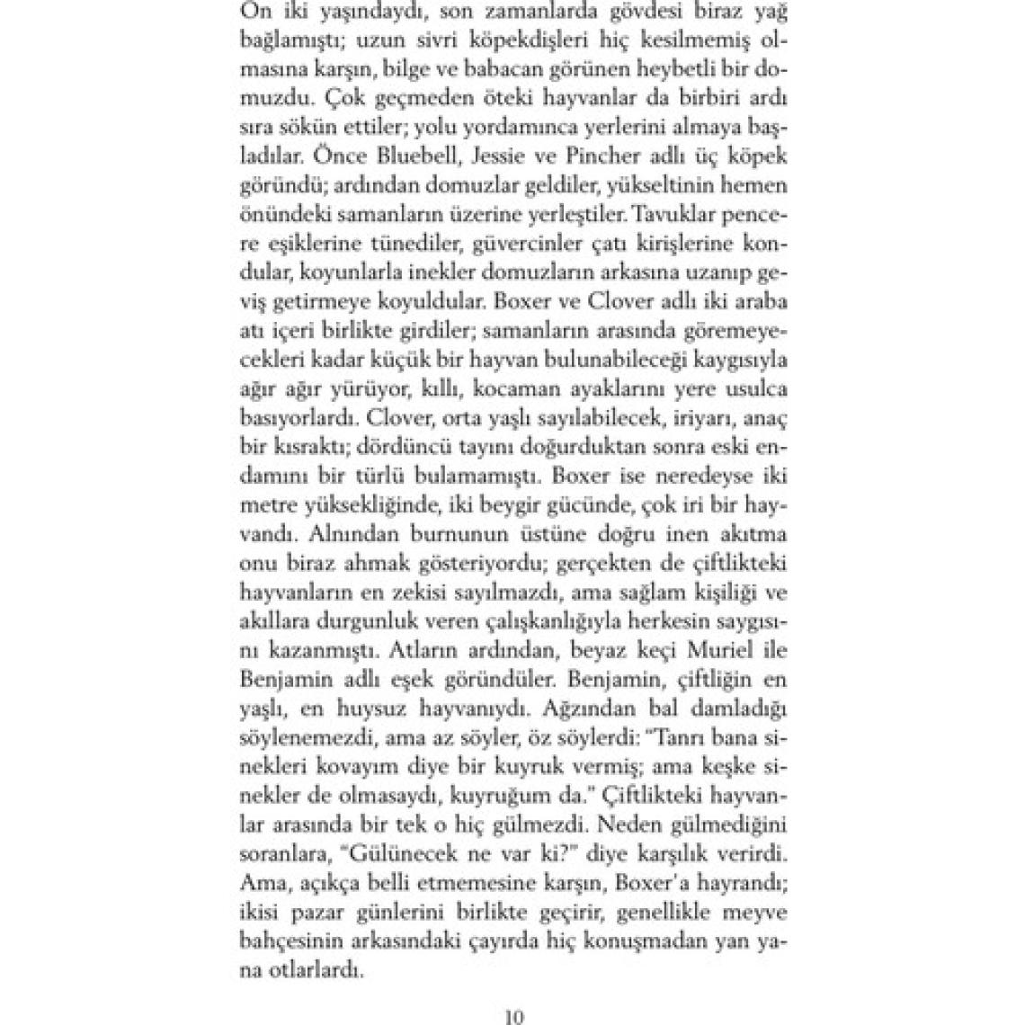 Can Yayınları – George Orwell Hayvan Çiftliği Romanı, İmzalı, Ciltsiz, Politik Taşlama ve Alegorik Klasik