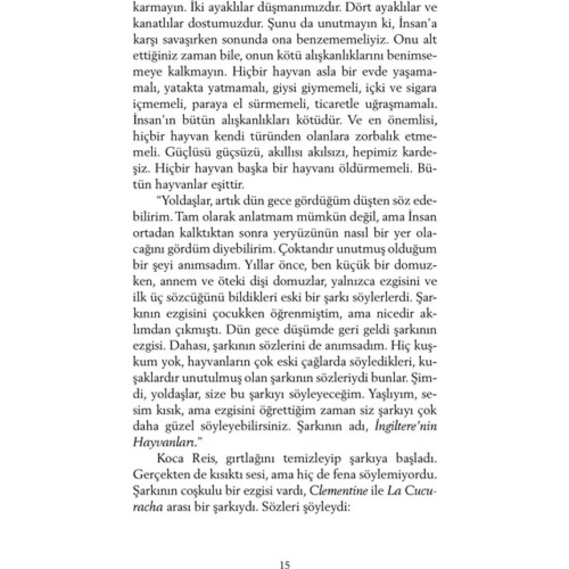 Can Yayınları – George Orwell Hayvan Çiftliği Romanı, İmzalı, Ciltsiz, Politik Taşlama ve Alegorik Klasik
