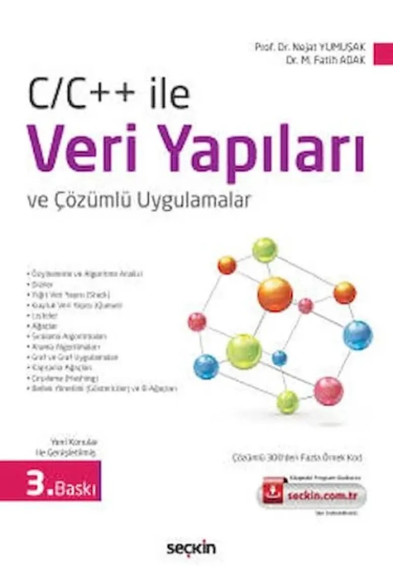 C/c++ ile Veri Yapıları ve Çözümlü Uygulamalar - Nejat Yumuşak, Muhammed Fatih Adak
