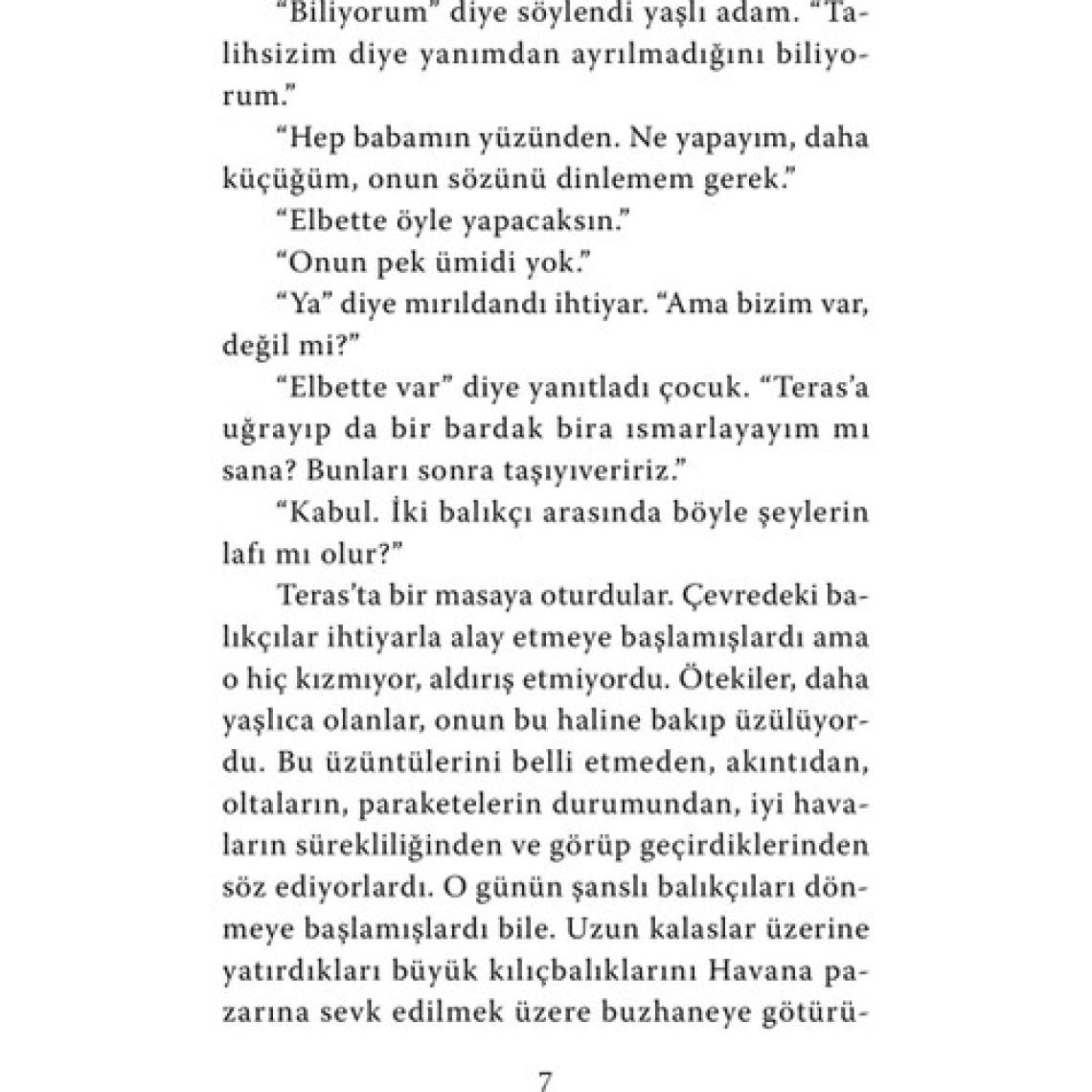 Yaşlı Adam Ve Deniz - Ernest Hemingway