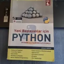 Yeni Başlayanlar İçin Python - Ahmet Aksoy