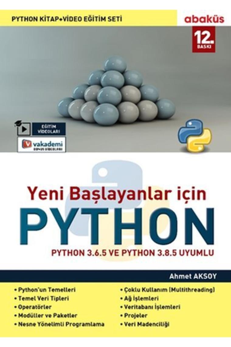 Bsrl Yeni Başlayanlar Için Python - Ahmet Aksoy