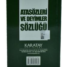 Atasözleri Deyimler Sözlüğü Karton Kapaklı