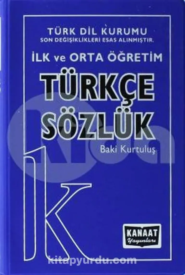 İlk ve Orta Öğretim Türkçe Sözlük