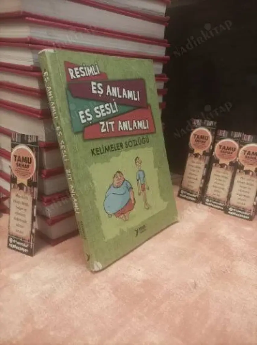 Yuva Yayınları Resimli Eş Anlamlı Eş Sesli Zıt Anlamlı Kelimeler Sözlüğü