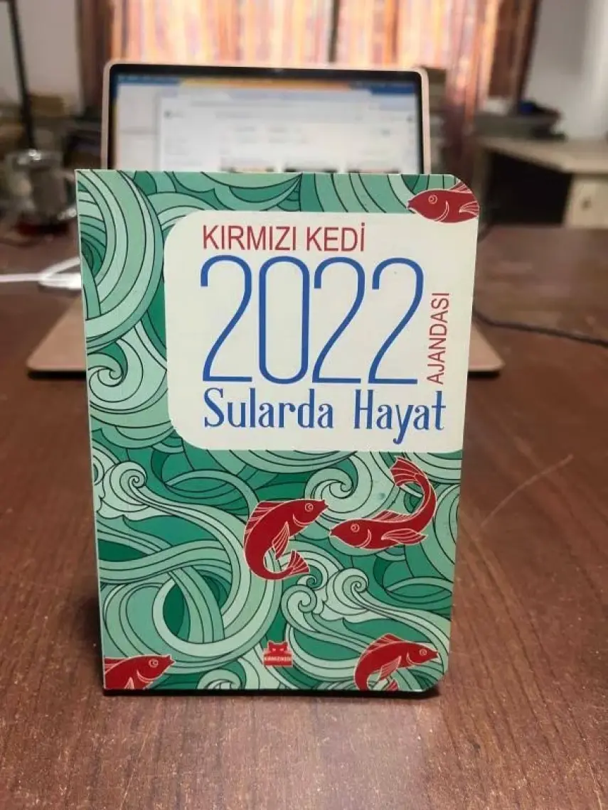 Kırmızı Kedi 2022 Ajandası - Sularda Hayat