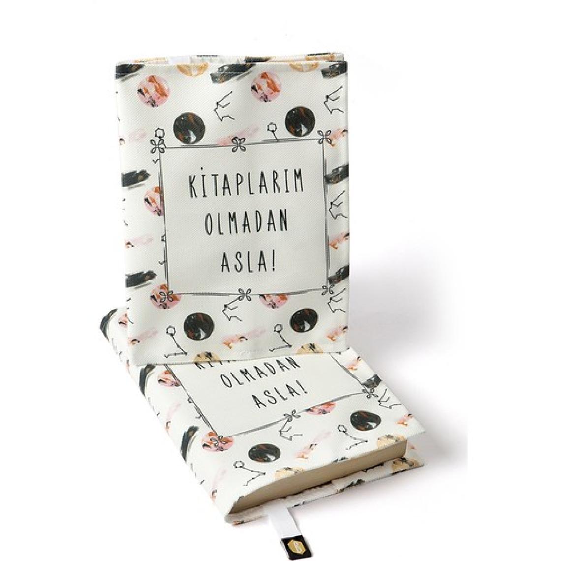 Bcoverart Kitap Kılıfı - Kitaplarım Olmadan Asla