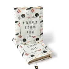 Bcoverart Kitap Kılıfı - Kitaplarım Olmadan Asla