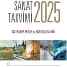 Sanat Takvimi 2025 Duvar Takvimi