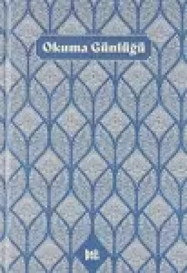 Okuma Günlüğü - Motifli - Lacivert (ciltli)