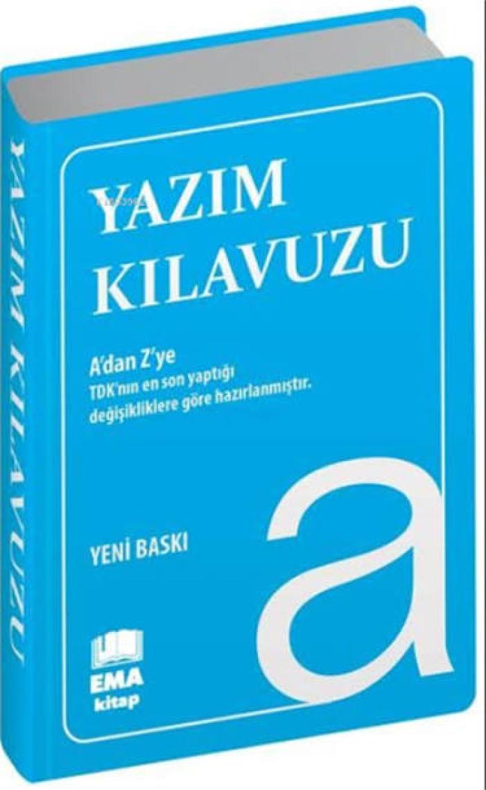 Ema Kitap Yazım Kılavuzu