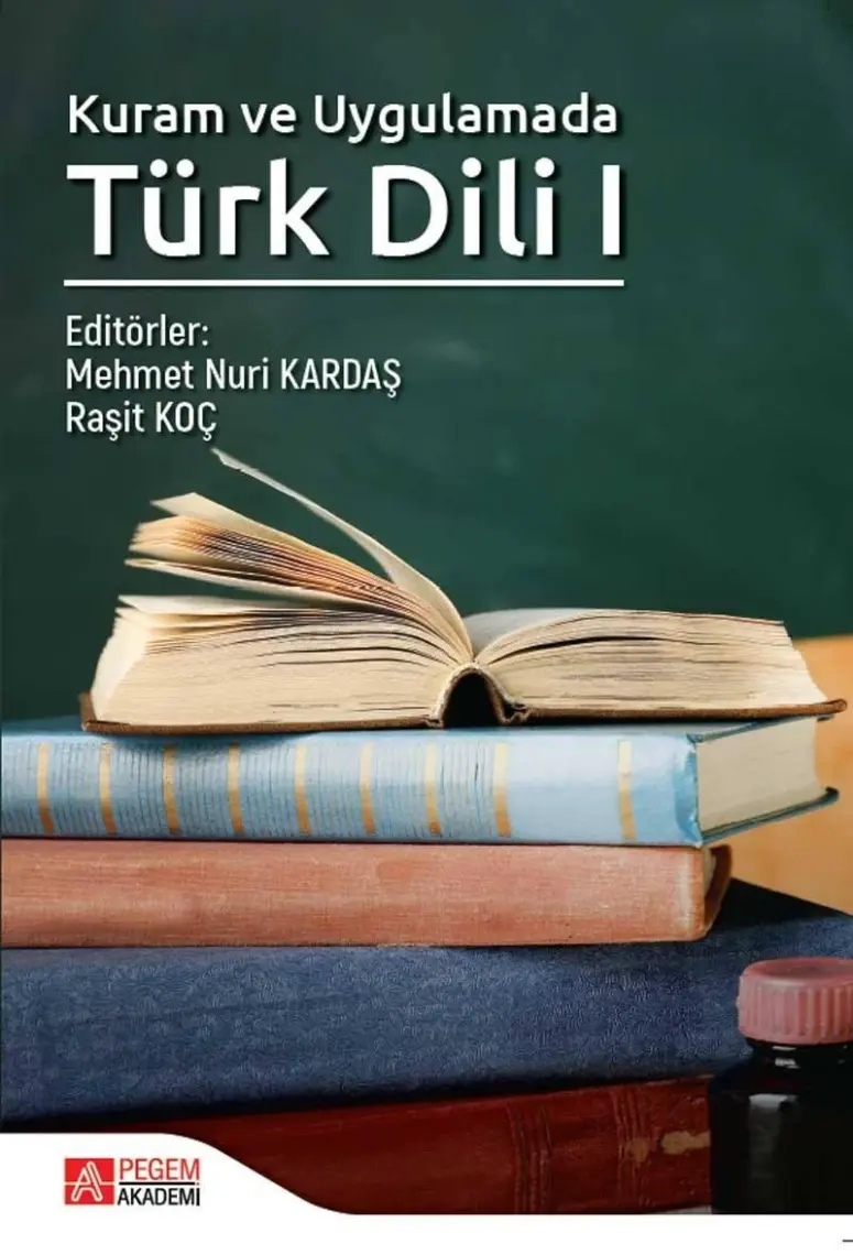 Pegem Akademi Yayıncılık Türk Dili 1 Yazma Eğitimi