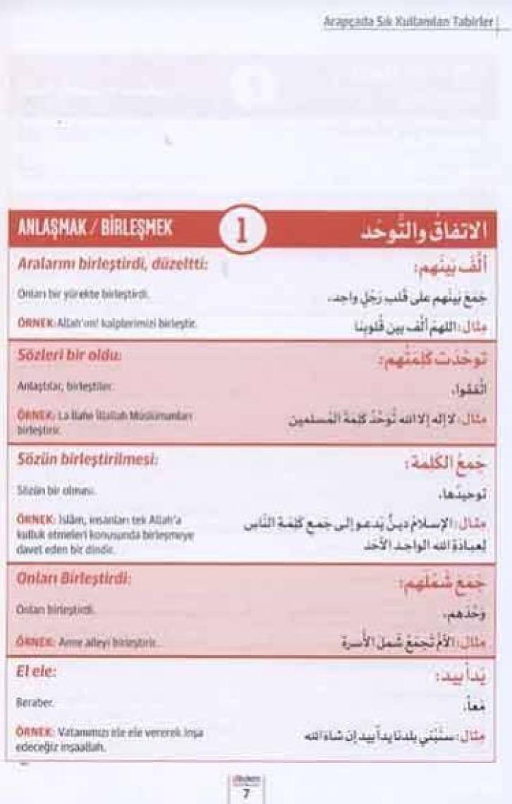 Akdem Yayınları Arapçada Sık Kullanılan Tabirler