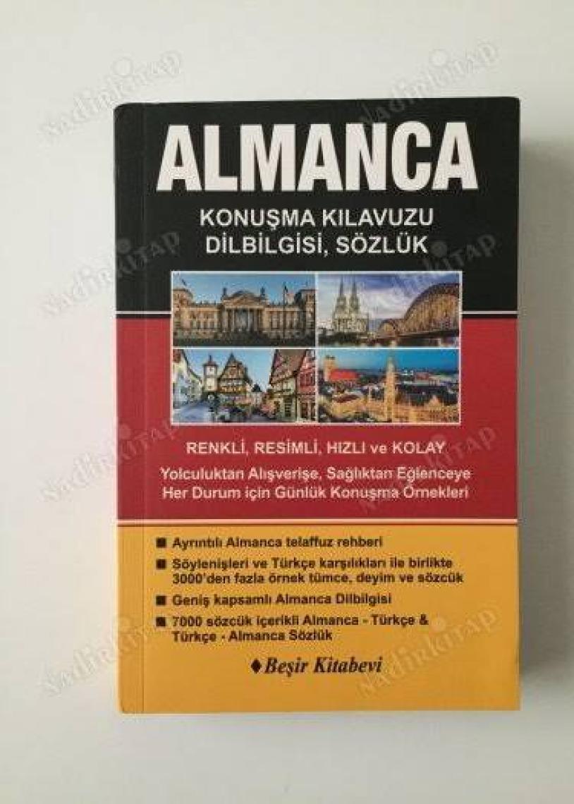 Almanca Konuşma Kılavuzu, Dilbilgisi, Sözlük - B. Orhan Doğan