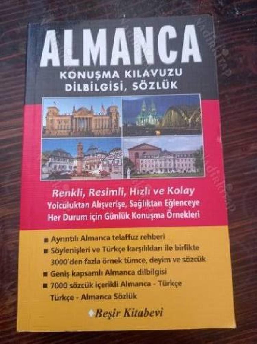 Almanca Konuşma Kılavuzu, Dilbilgisi, Sözlük - B. Orhan Doğan