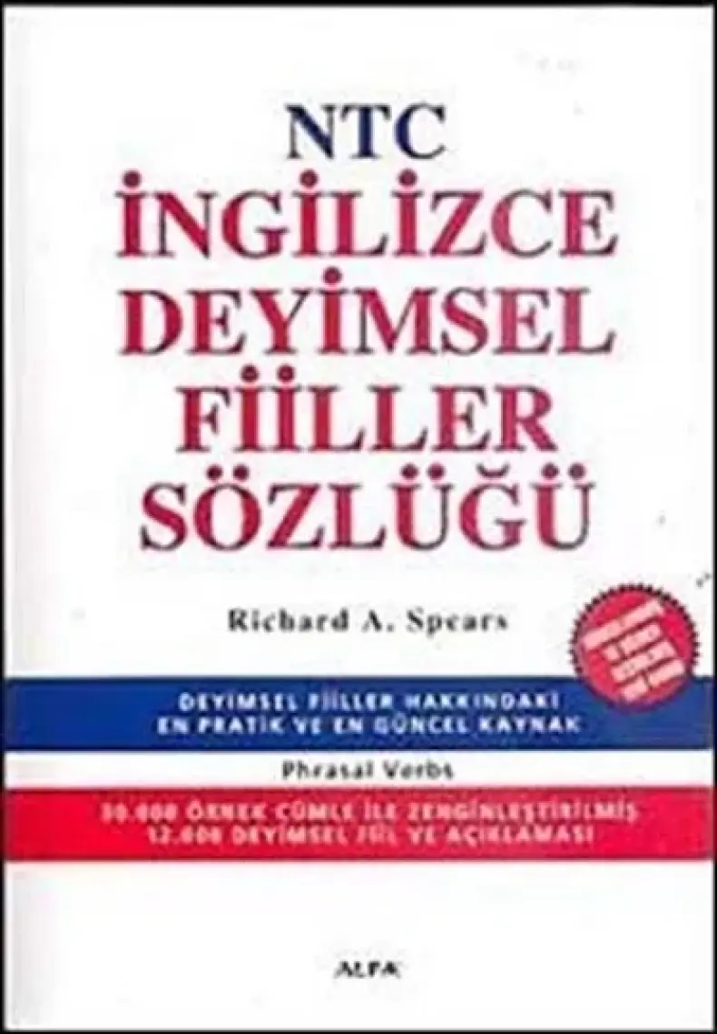 Alfa Yayınları Ntc İngilizce Deyimsel Fiiller Sözlüğü - Phrasal Verbs
