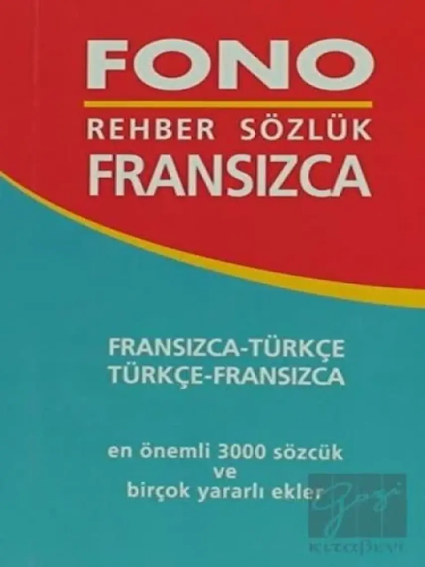 Fono Yayınları Fransızca Rehber Sözlük