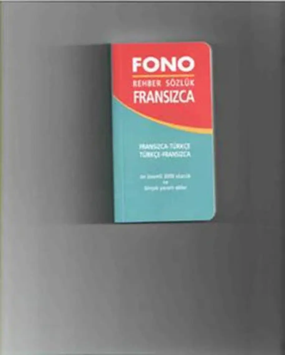 Fono Yayınları Fransızca Rehber Sözlük