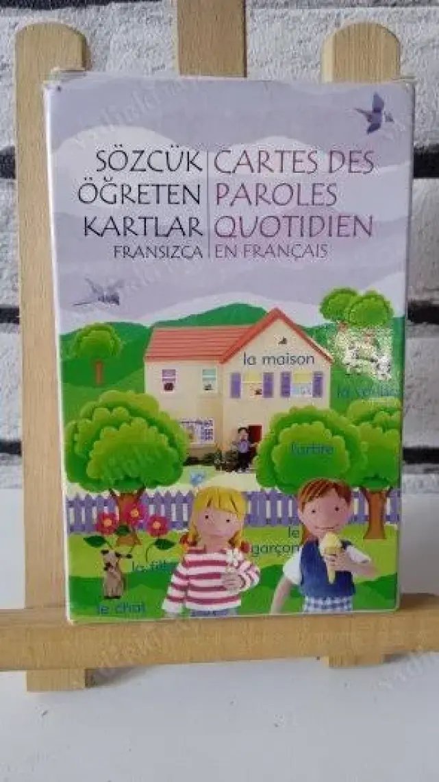 Sözcük Öğreten Kartlar - Fransızca-Ebru Ersin