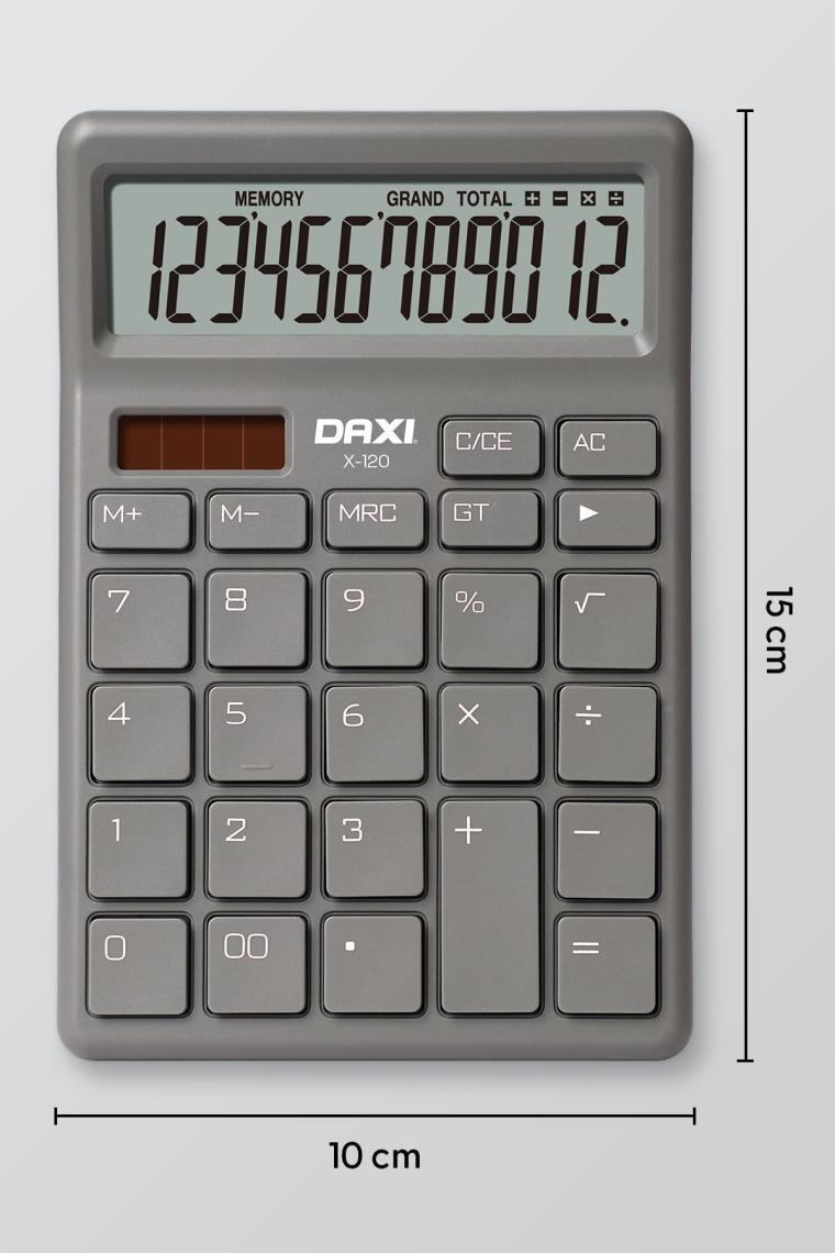 Daxi X-120 Pembe 12 Haneli Hesap Makinesi