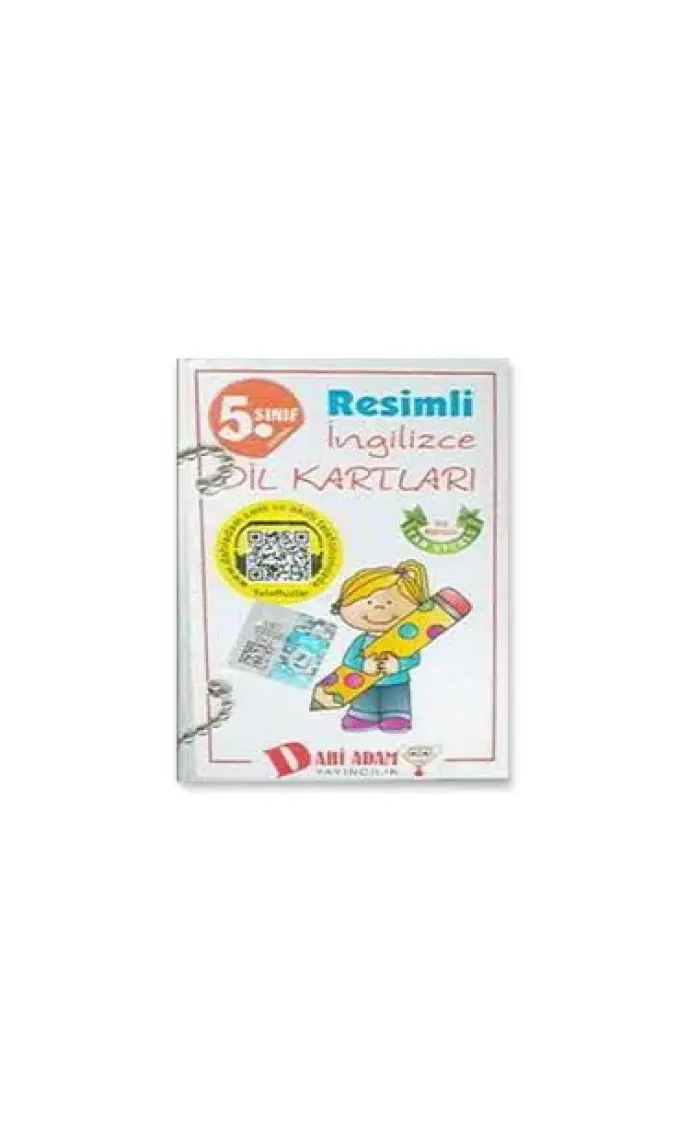 Dahi Adam 5. Sınıf Resimli İngilizce Dil Kartları