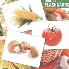 MK Publications Miracle Flashcards - Vegetables