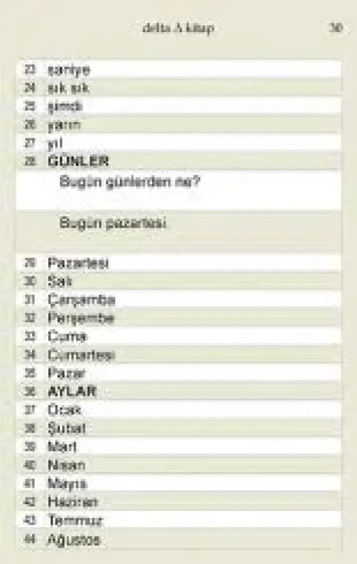 Delta Kültür Yayınevi Boşnakça Dil Kartları-Dijana Karapirim