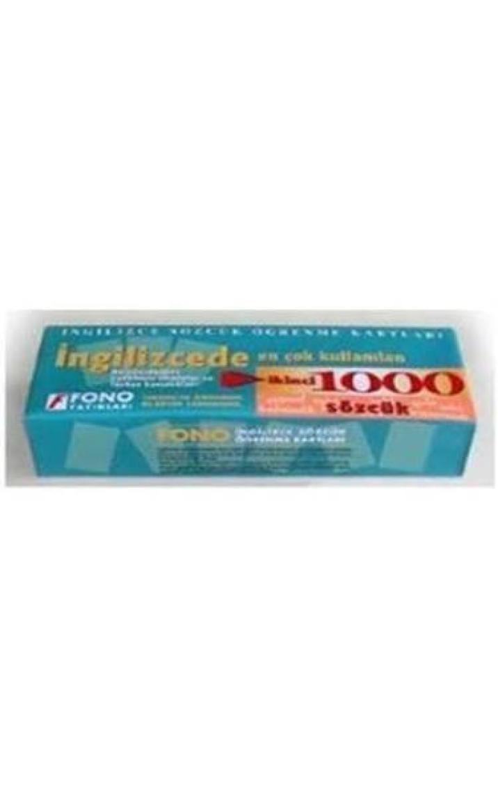 Fono Yayınları Fono İngilizcede En Çok Kullanılan İkinci 1000 Sözcük