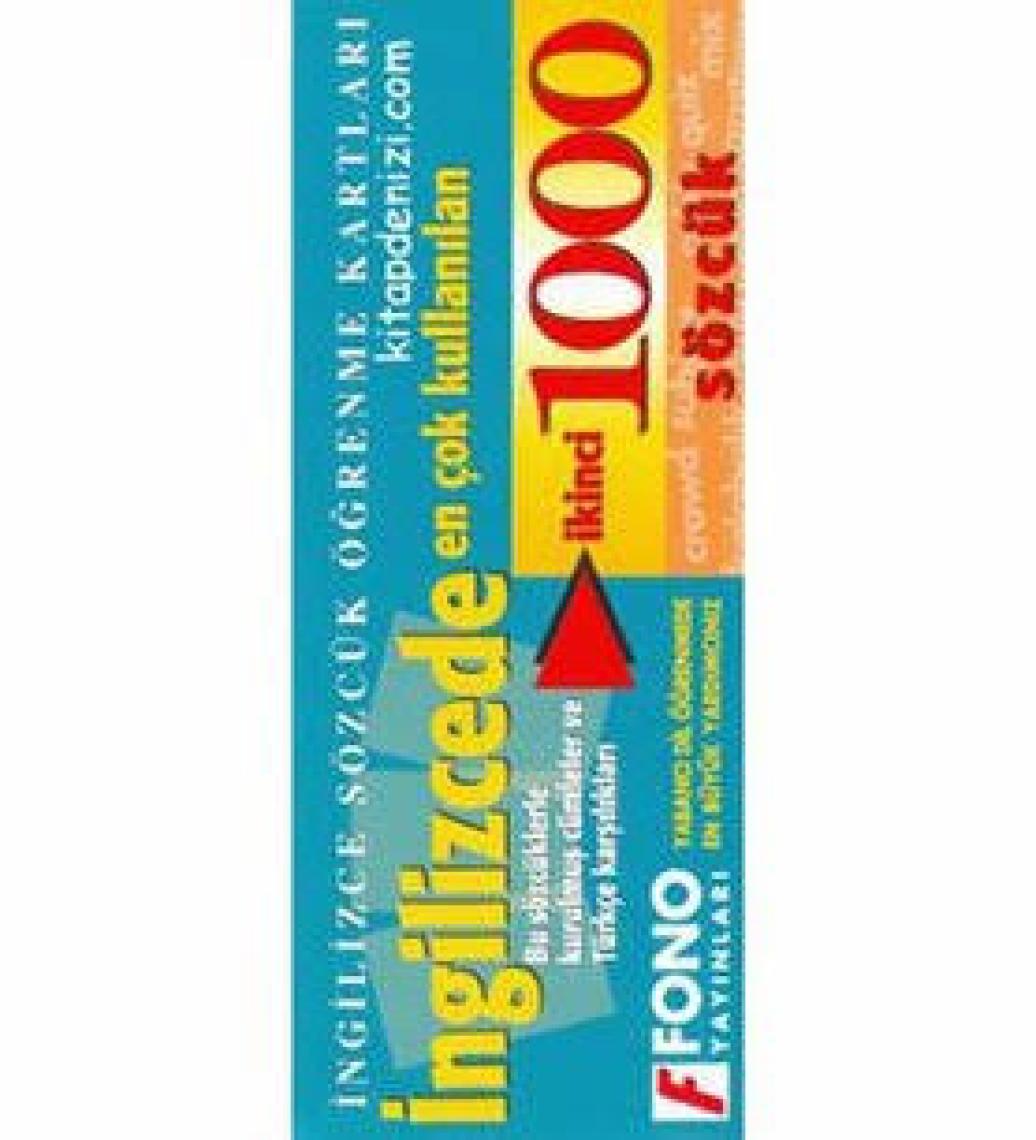 Fono Yayınları Fono İngilizcede En Çok Kullanılan İkinci 1000 Sözcük