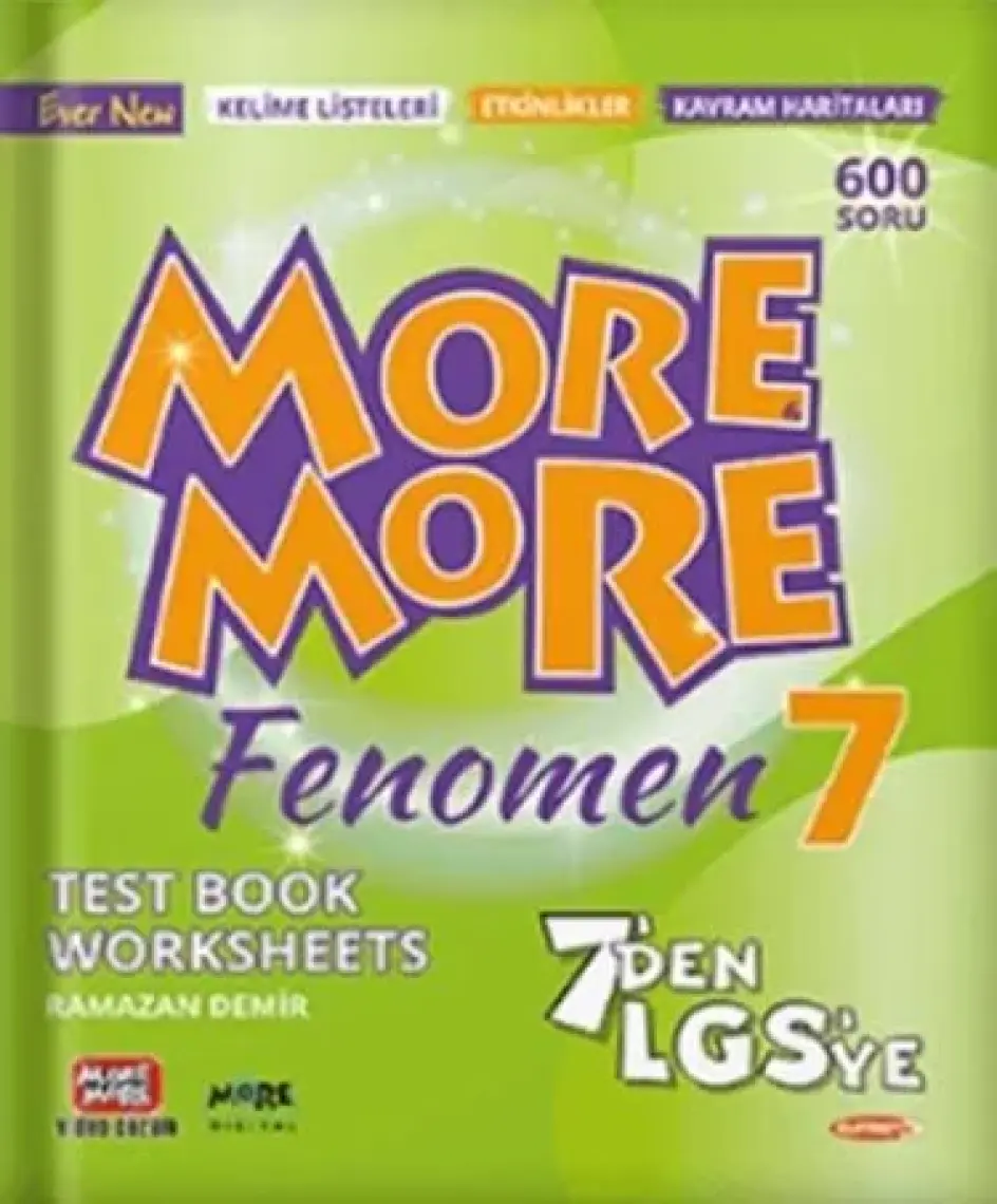 Kurmay Yayınları 7.Sınıf Fenomen English Test Book
