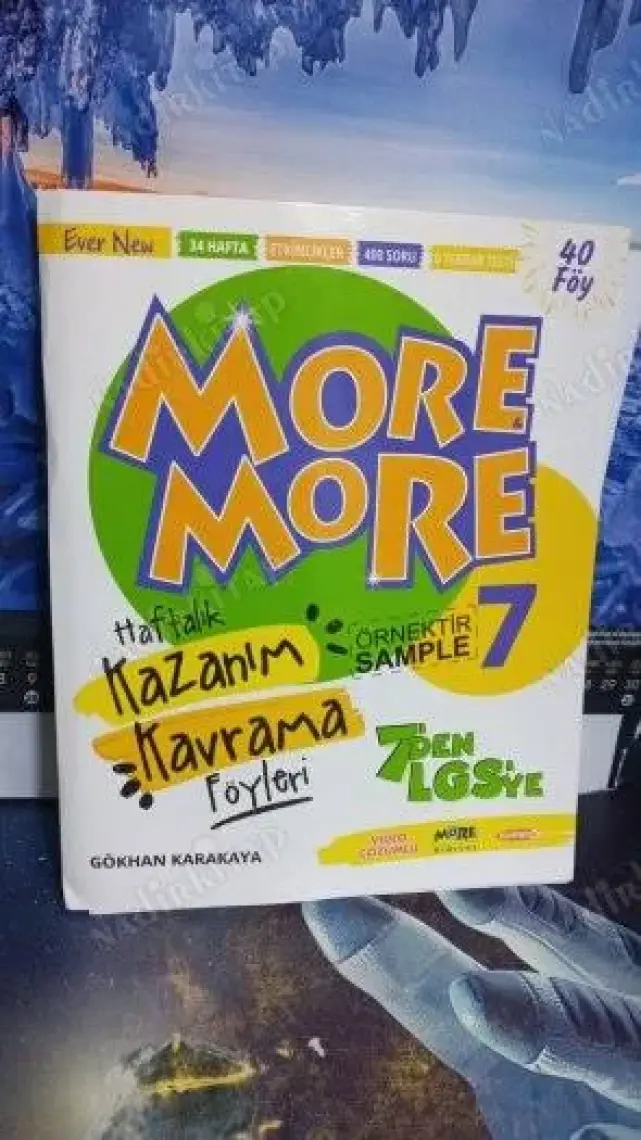 Kurmay Yayınları 7. Sınıf More & More English Haftalık Kazanım Kavra