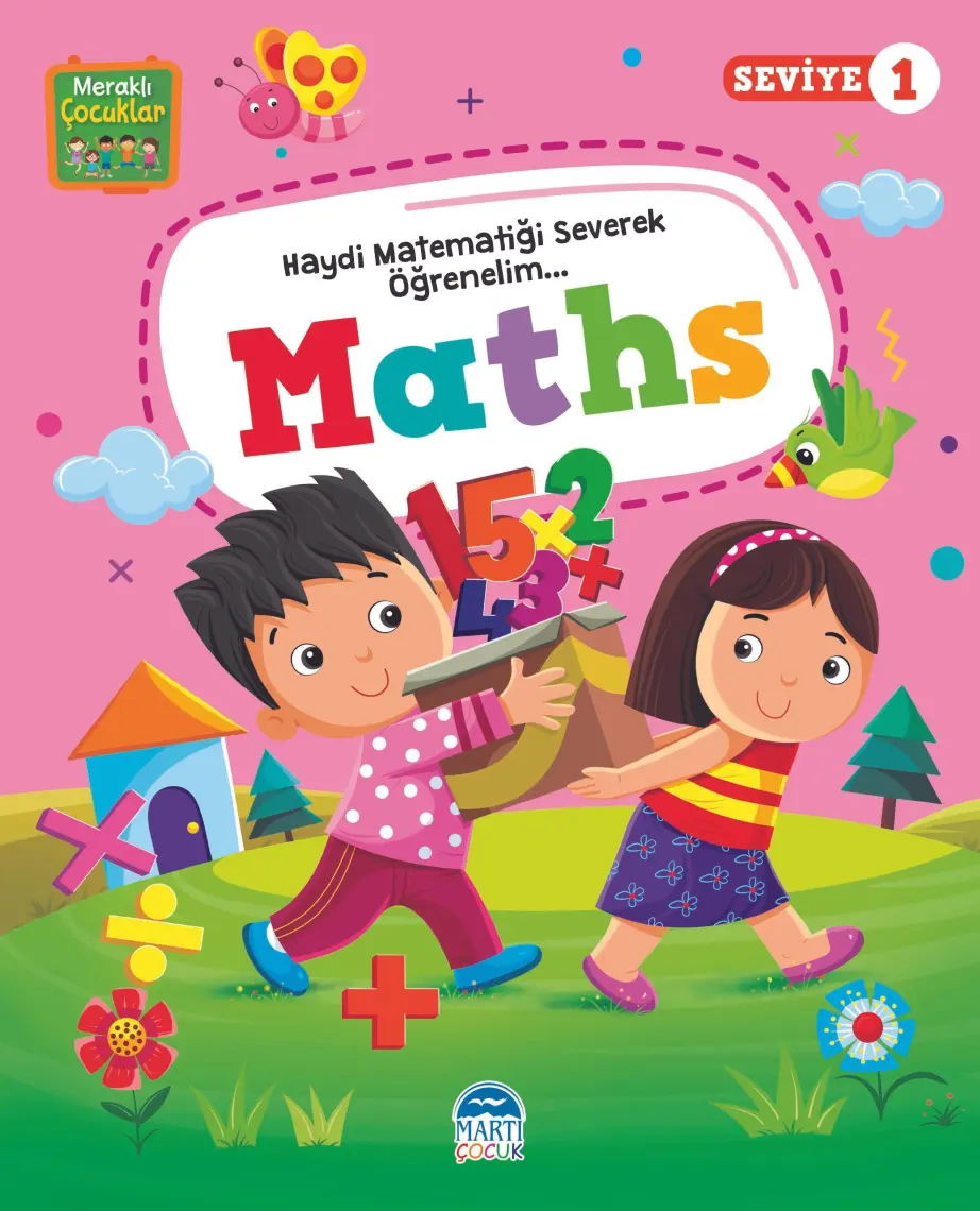 Martı Çocuk Yayınları Meraklı Çocuklar Maths Seviye-1