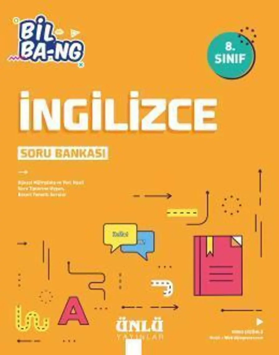 Ünlü 8. Sınıf Bil Ba-Ng İngilizce Soru Bankası