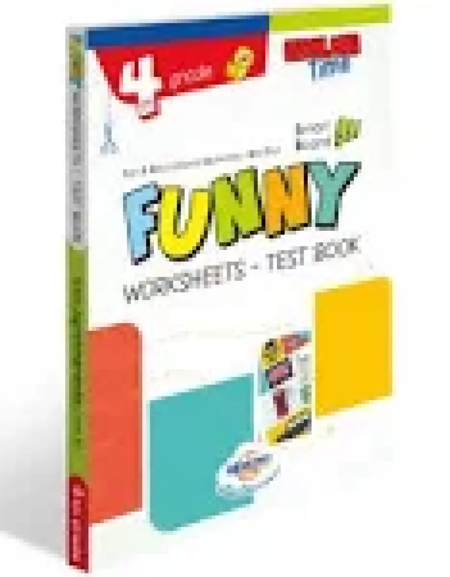 Öğretmen Evde Yayınları 4. Sınıf Funny Worksheets & Test / Activity Book