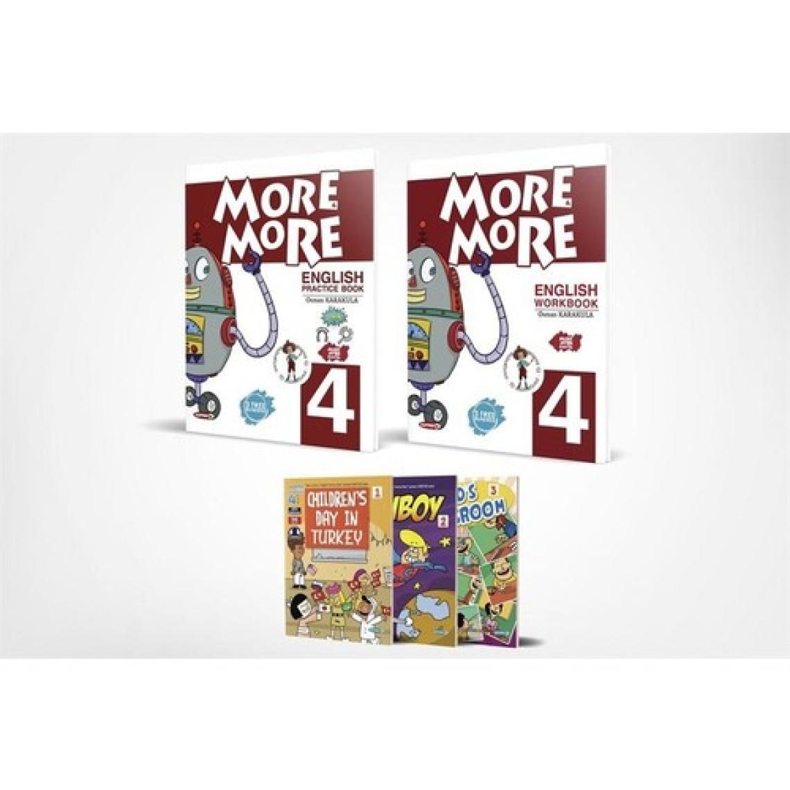 Kurmay-Elt Yayınları 4. Sınıf More And More English Practice Book & Workbook