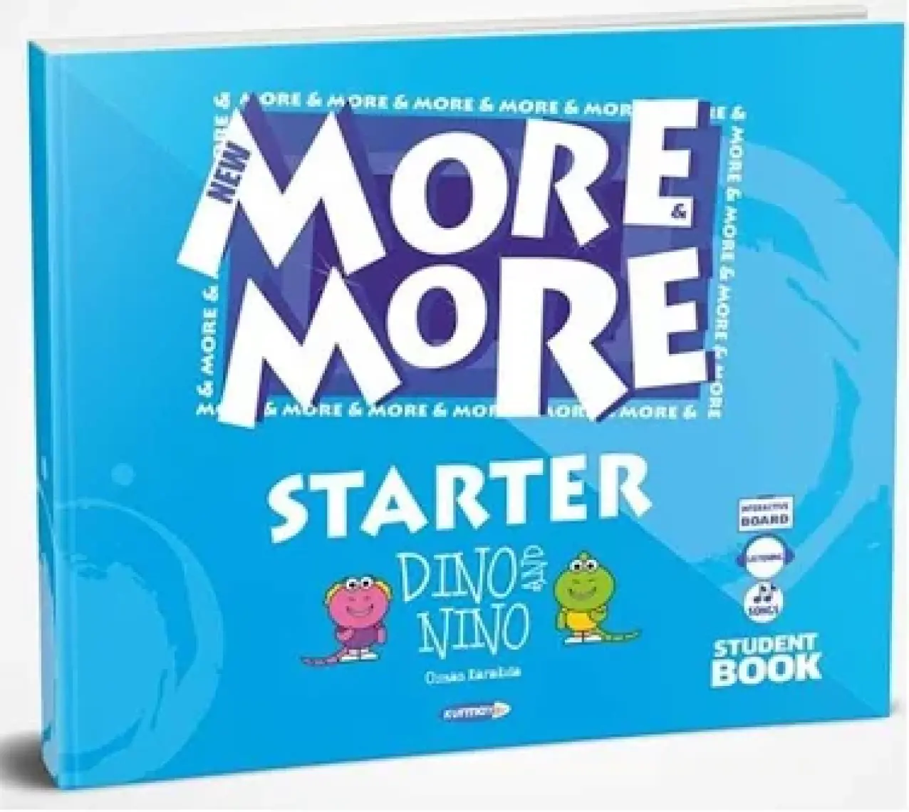 Kurmay Yayınları 1.Sınıf English Starter Dino and Nino Students Book & Activity Book CD'siz