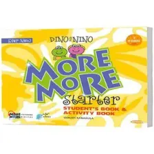 Kurmay Yayınları 1.Sınıf English Starter Dino and Nino Students Book & Activity Book CD'siz