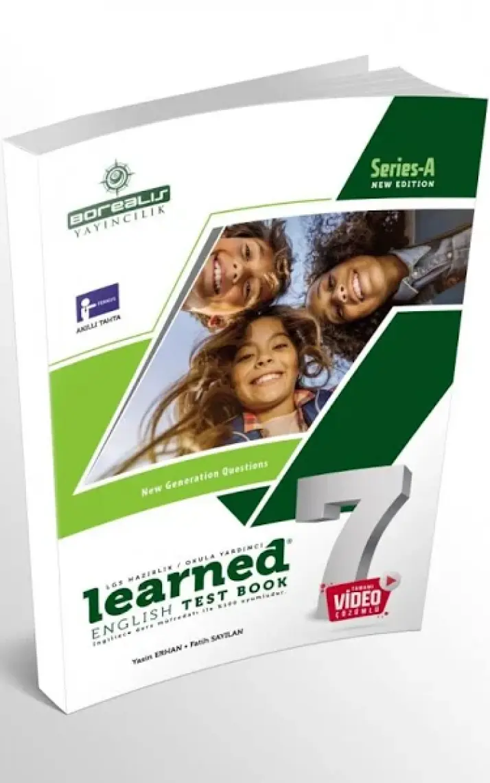 Borealis Yayınları Learned 7 Test Book / Yeni Nesil Sorular
