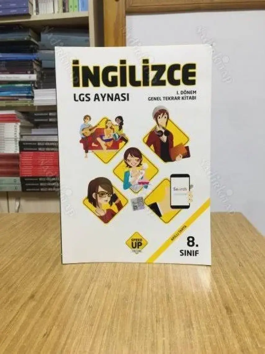 Speed Up  8. Sınıf İngilizce LGS Aynası 1. Dönem Genel Tekrar Kitabı
