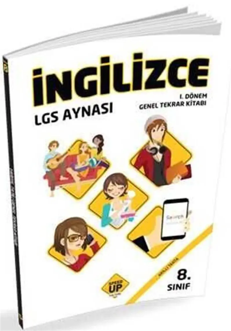 Speed Up  8. Sınıf İngilizce LGS Aynası 1. Dönem Genel Tekrar Kitabı
