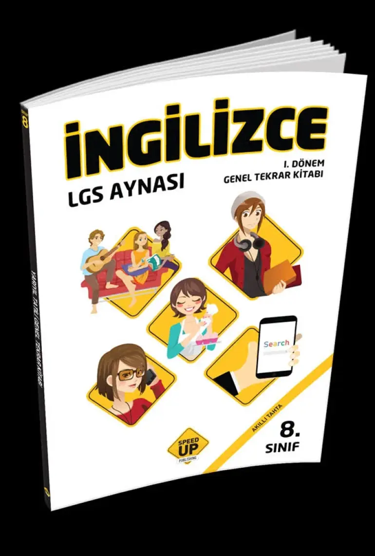 Speed Up  8. Sınıf İngilizce LGS Aynası 1. Dönem Genel Tekrar Kitabı