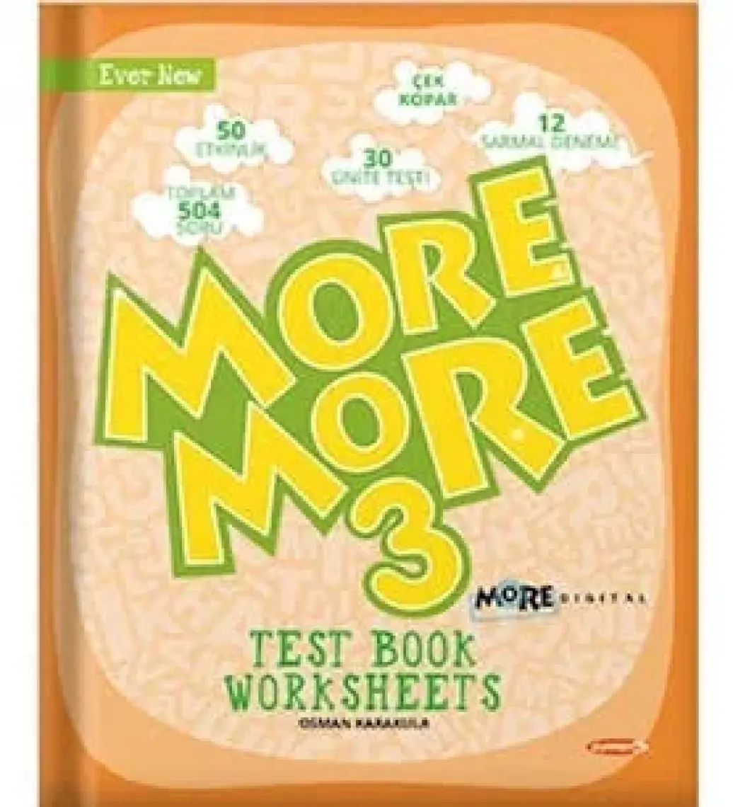 Kurmay Yayınları 3.Sınıf English Worksheets Test Book