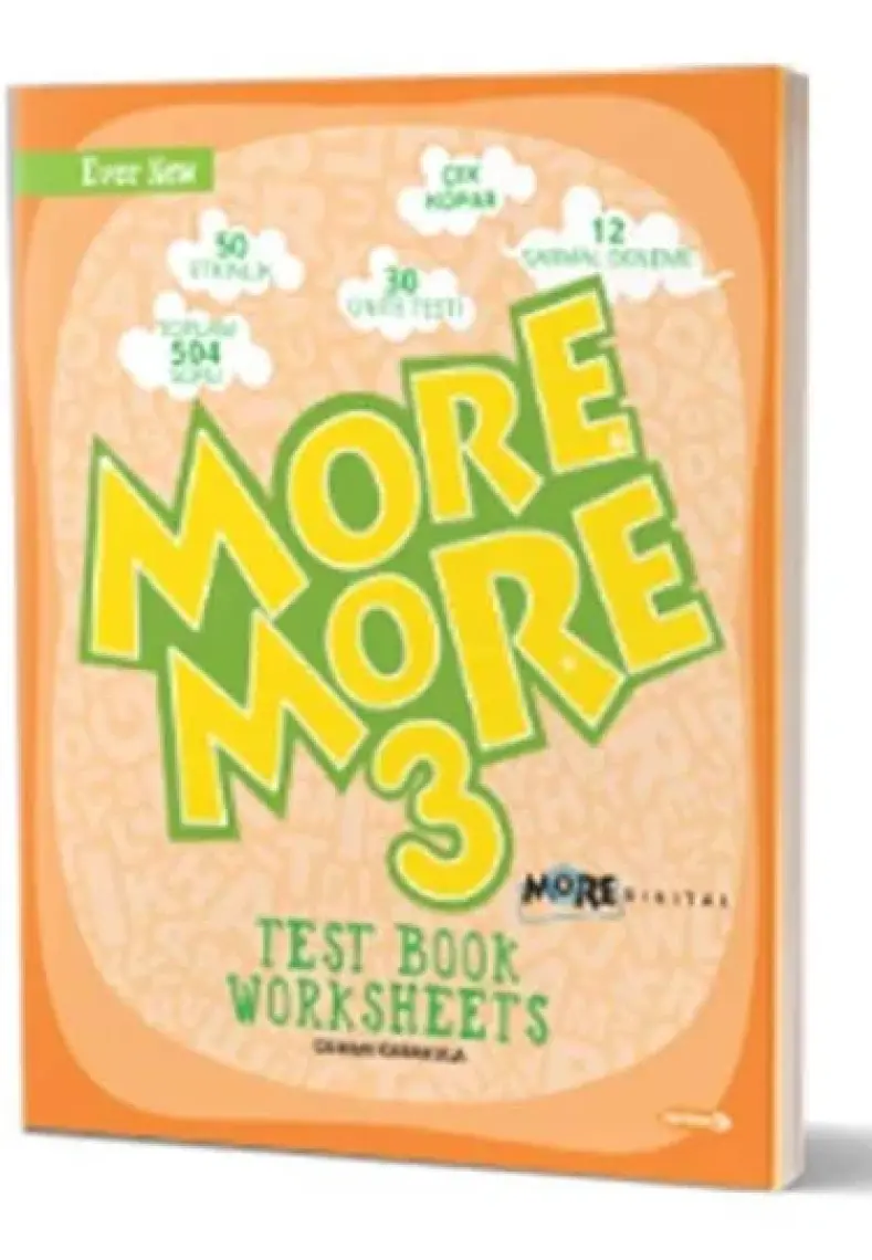 Kurmay Yayınları 3.Sınıf English Worksheets Test Book