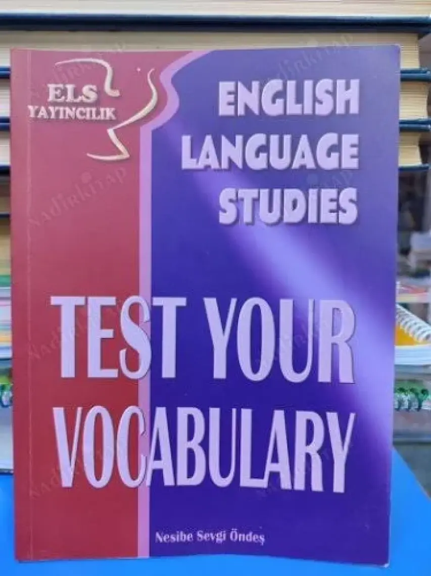 Els Yayıncılık  Test Your Vocabulary