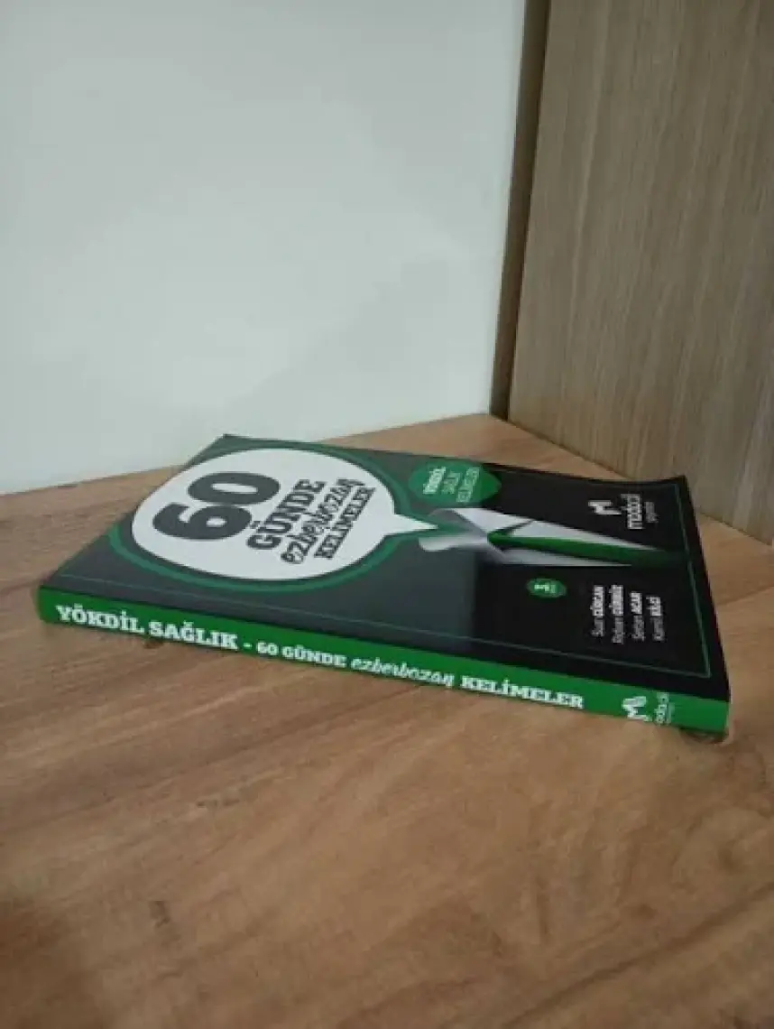 Modadil Moda Dil Yayınları 60 Günde Ezberbozan Kelimeler YÖKDİL Sağlık Kelimeleri