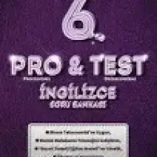 Bilfen Yayınları 6. Sınıf İngilizce Pro&Test Soru Bankası