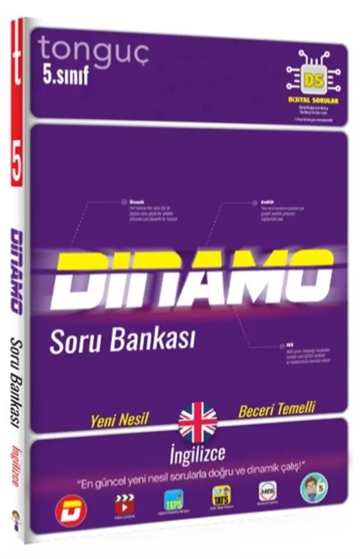 Tonguç Akademi 5. Sınıf İngilizce Dinamo Soru Bankası
